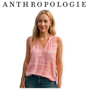 Anthropologie Cloth & Stone Pink Sleeveless Top XS